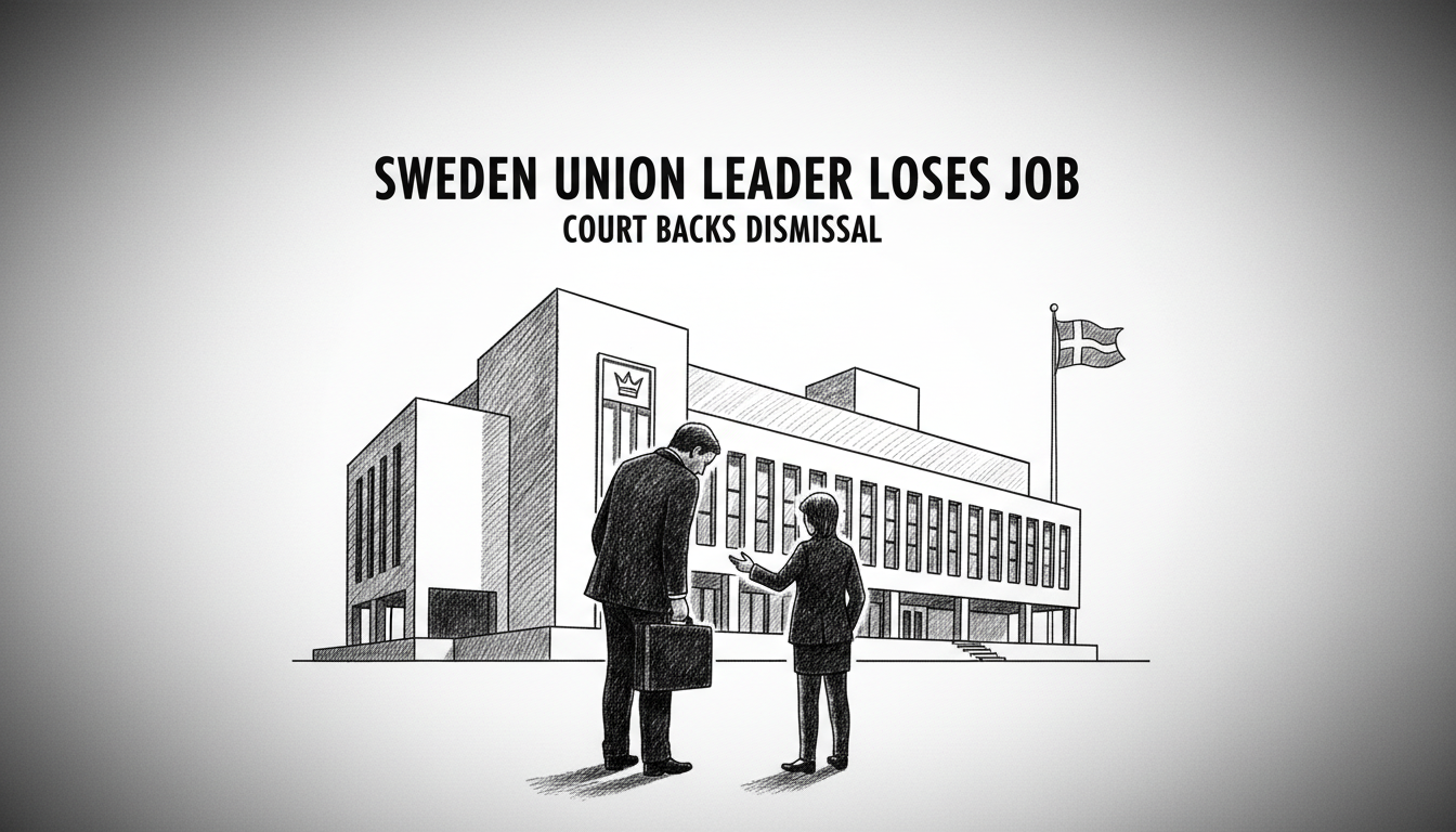 Sweden Union Leader Loses Job: Court Backs Dismissal