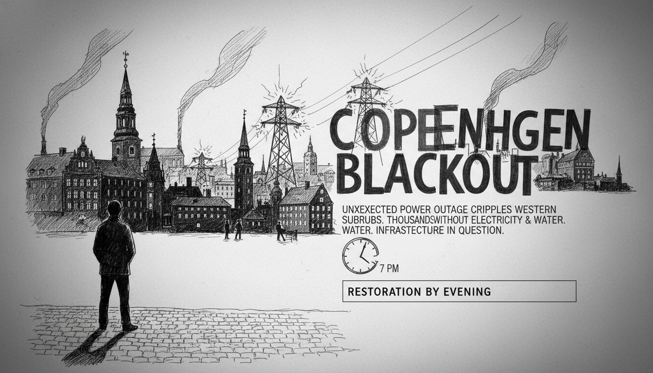Unexpected Power Outage Leaves Thousands Without Electricity in Copenhagen