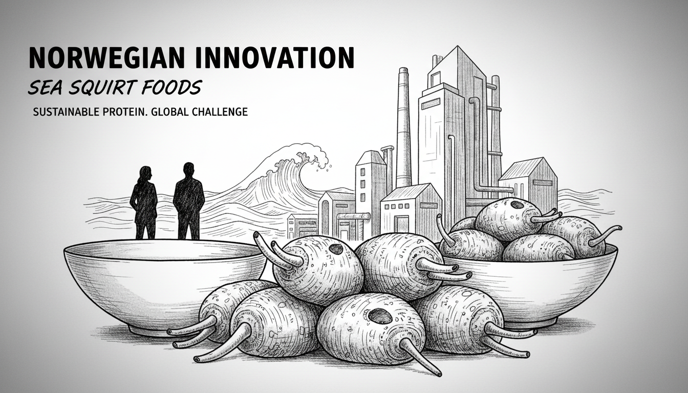 Norwegian Entrepreneurs Launch Sea Squirt Food Products