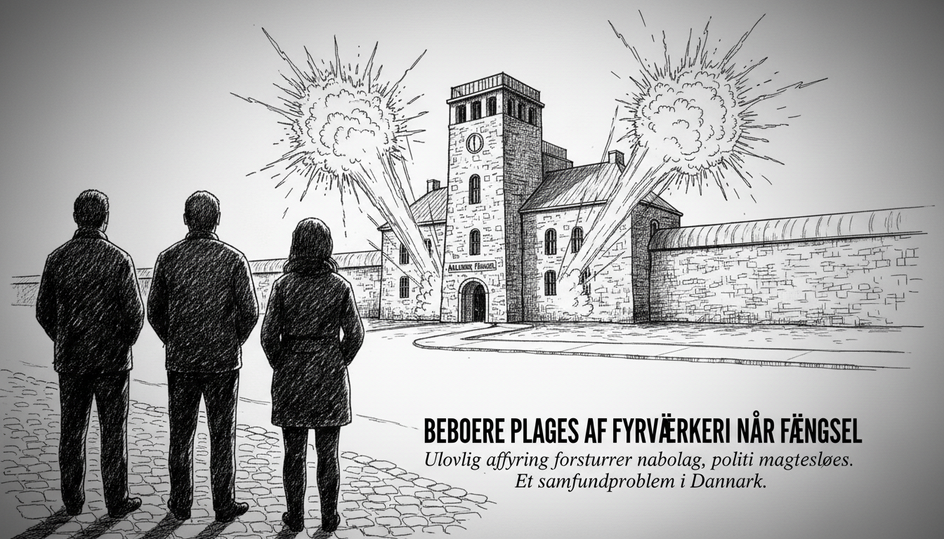 Residents Complain About Fireworks Near Prison