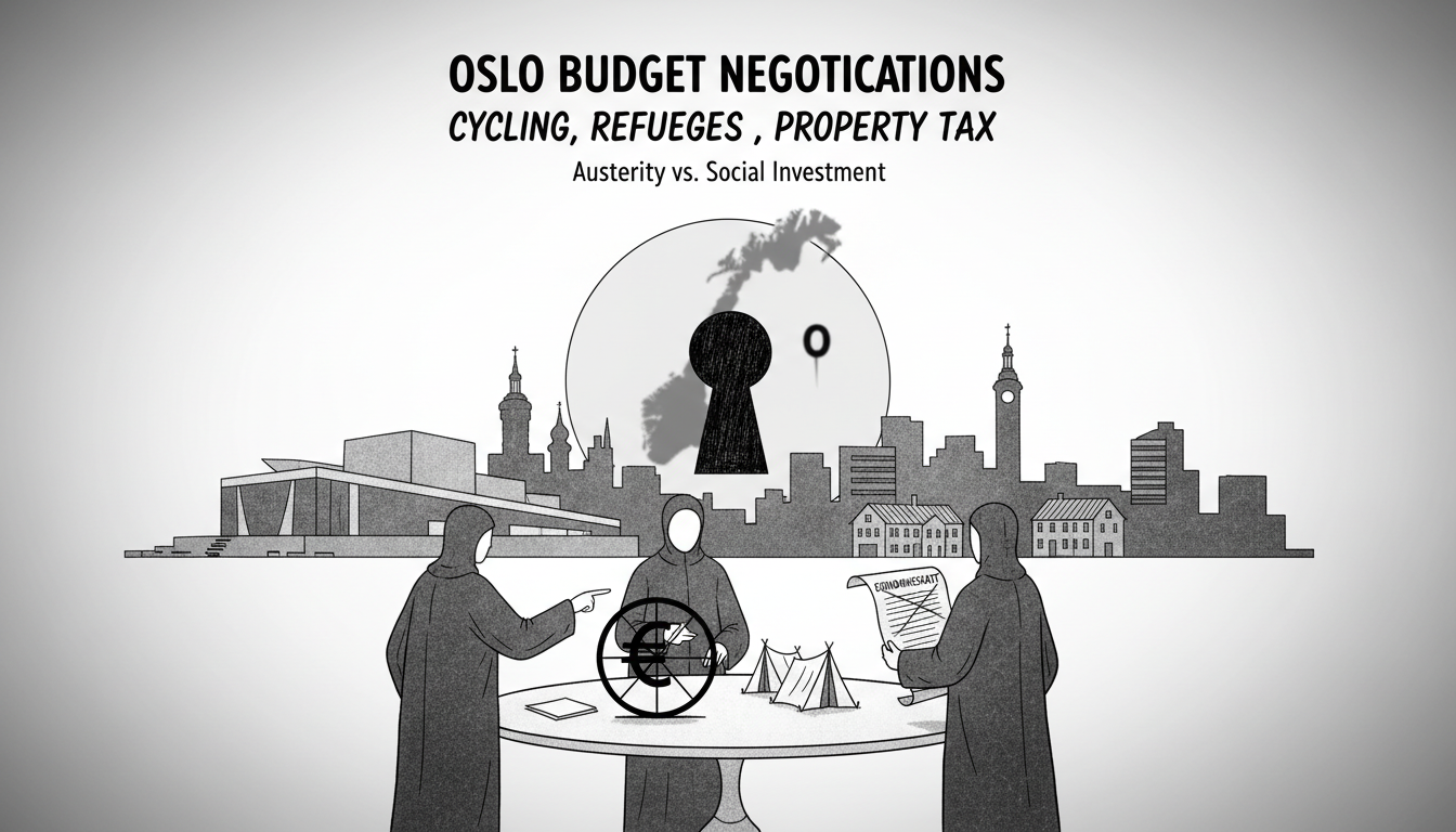 Oslo Budget Negotiations Spark Debate Over Cycling, Refugees and Property Tax