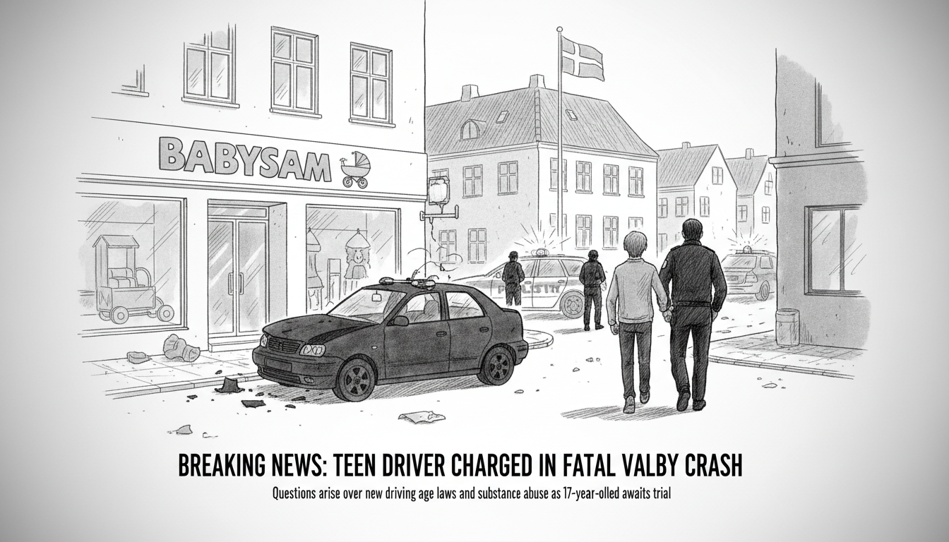 Teen driver charged in fatal Valby crash outside BabySam store