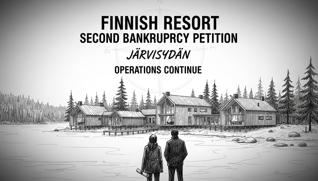 Finnish Resort Faces Second Bankruptcy Petition This Quarter