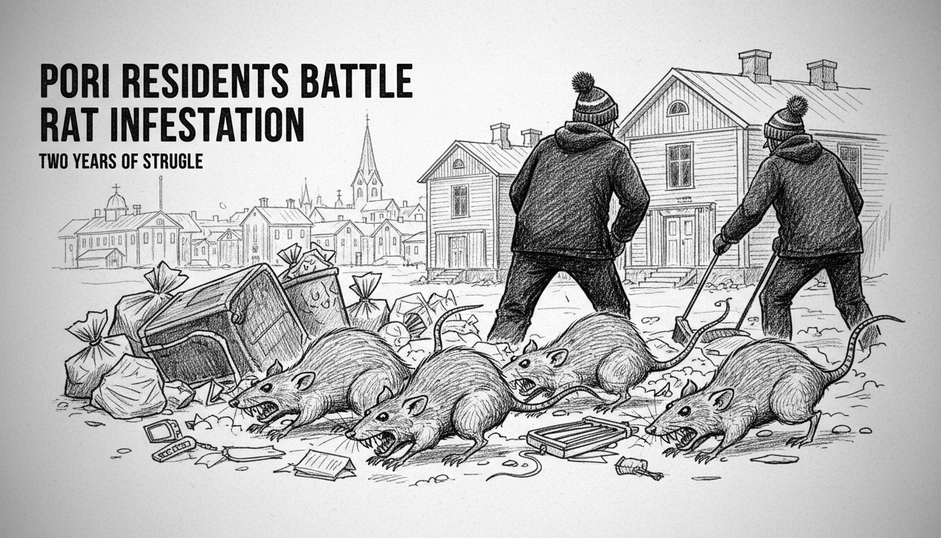 Pori Residents Battle Persistent Rat Infestation Problem