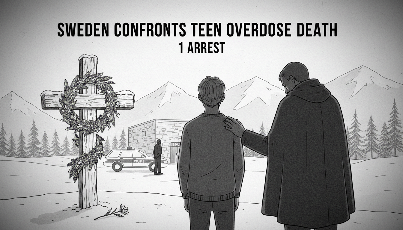 Sweden Confronts Teen Overdose Death: 1 Arrest
