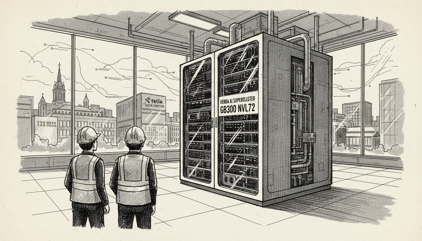 Finnish Startup Installs Nvidia's Most Powerful AI System in Nordic Telia Data Center