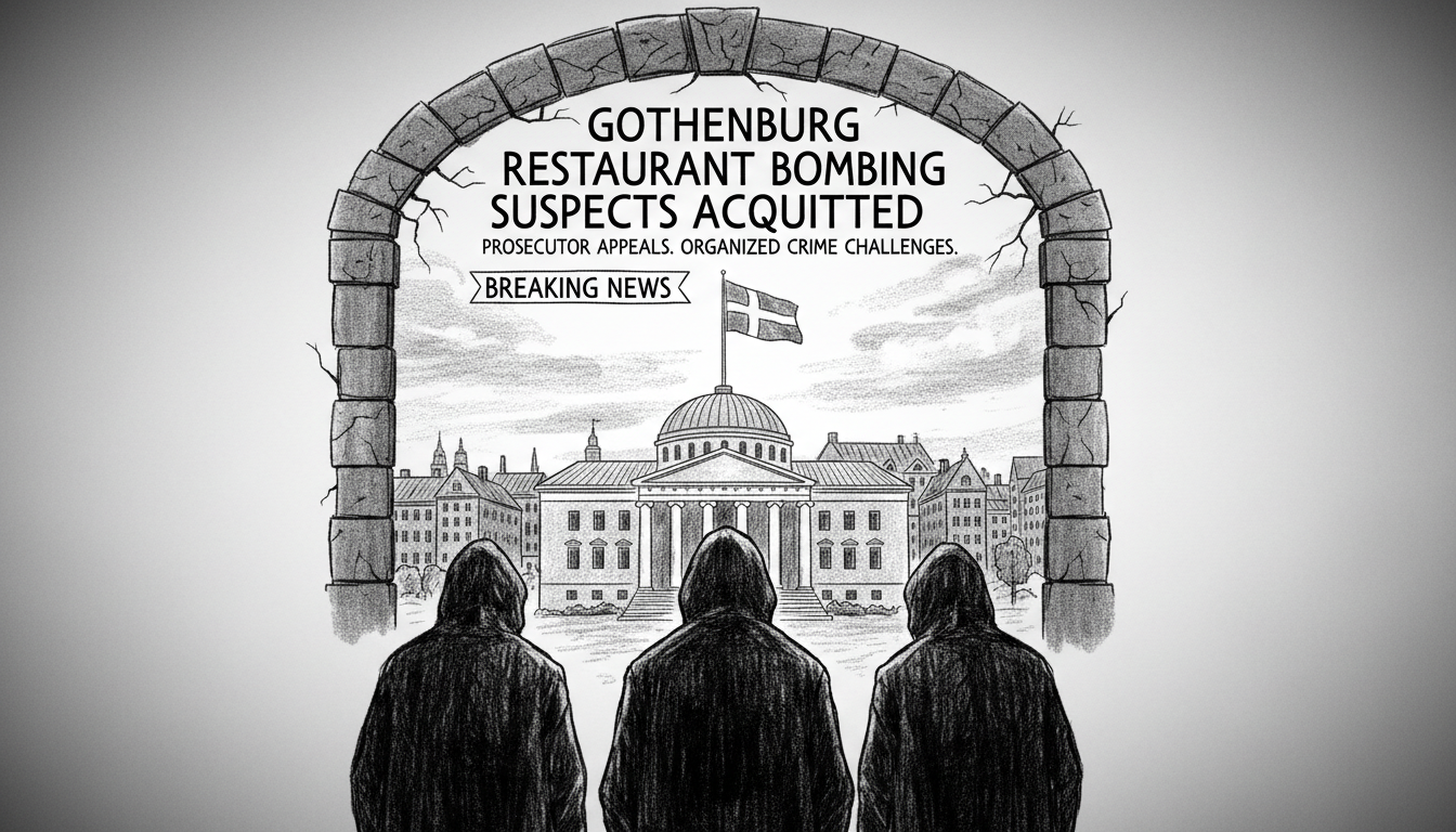 Gothenburg Restaurant Bombing Suspects Acquitted in Court