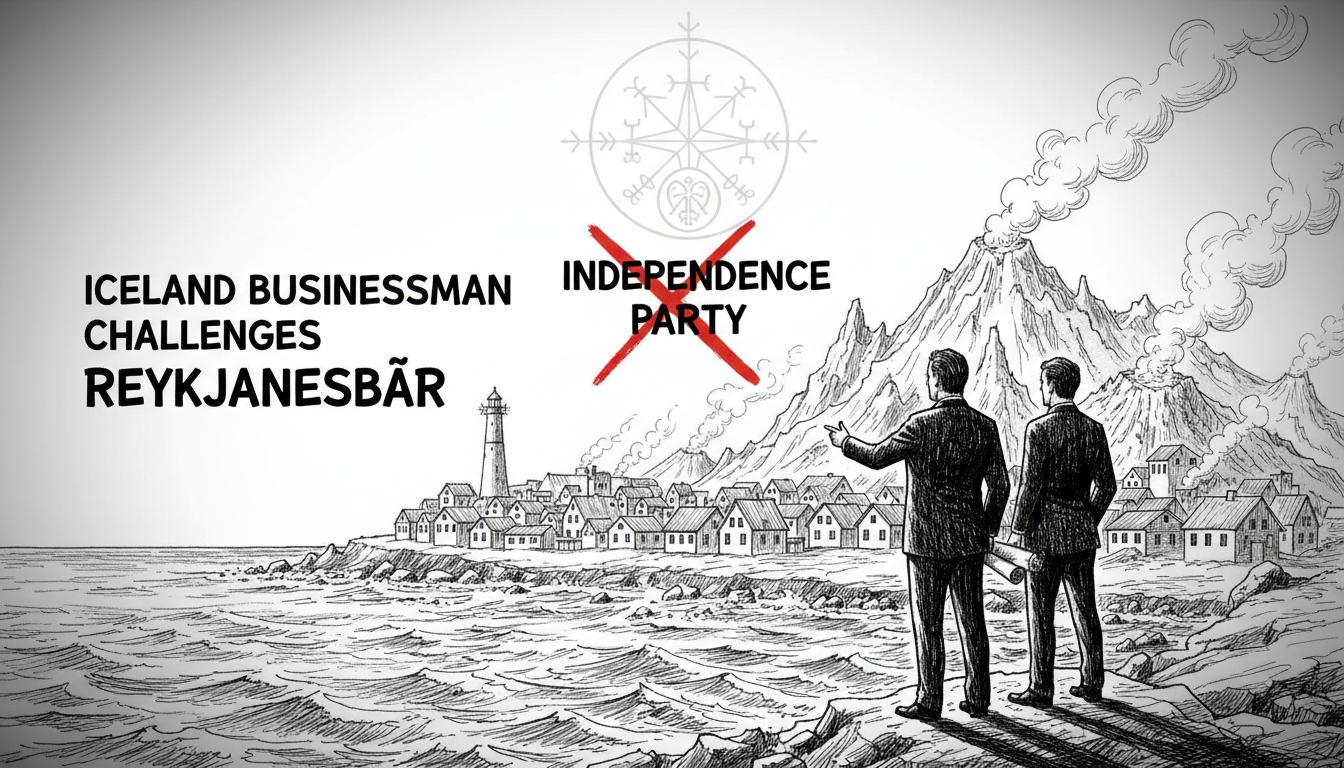 Iceland Businessman Challenges Independence Party in Reykjanesbær