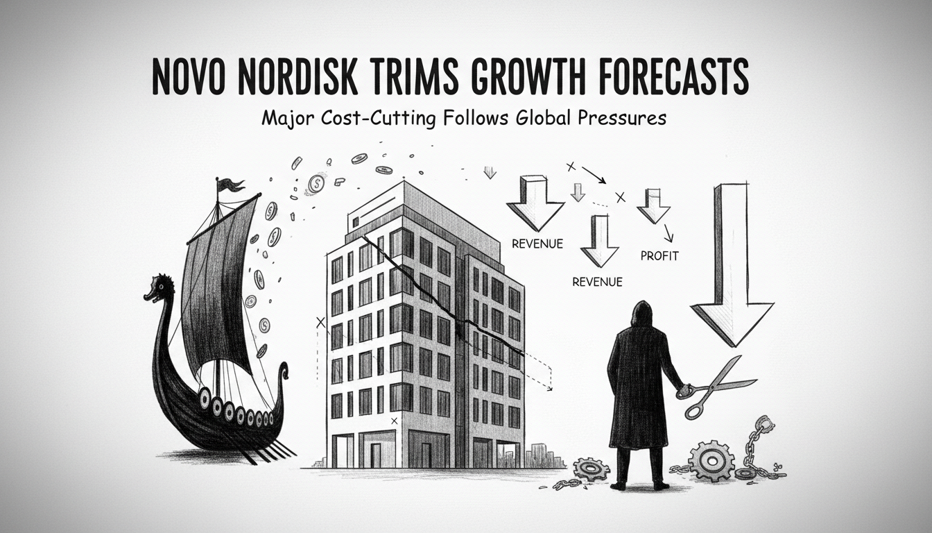 Novo Nordisk Trims Growth Forecasts Following Major Cost-Cutting