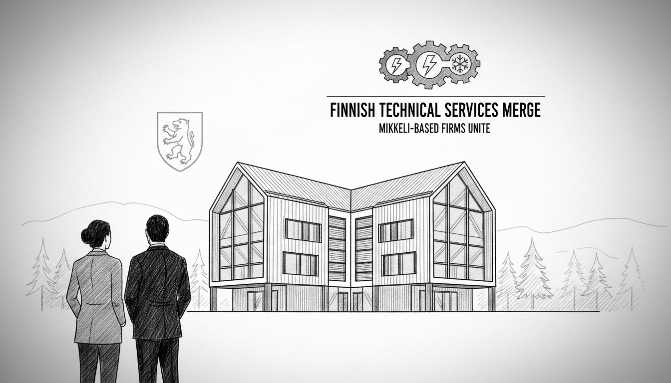 Finnish Construction Firms Merge to Create Comprehensive Technical Services Provider
