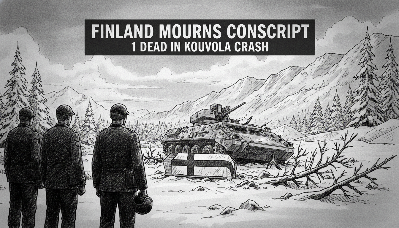 Finland Mourns Conscript: 1 Dead in Kouvola Crash