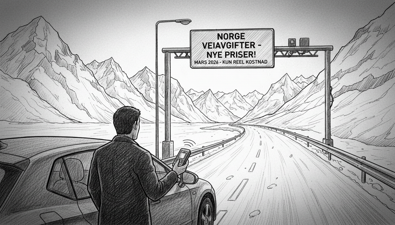 Norway Sets Clear Price Rules for Road Toll Tags
