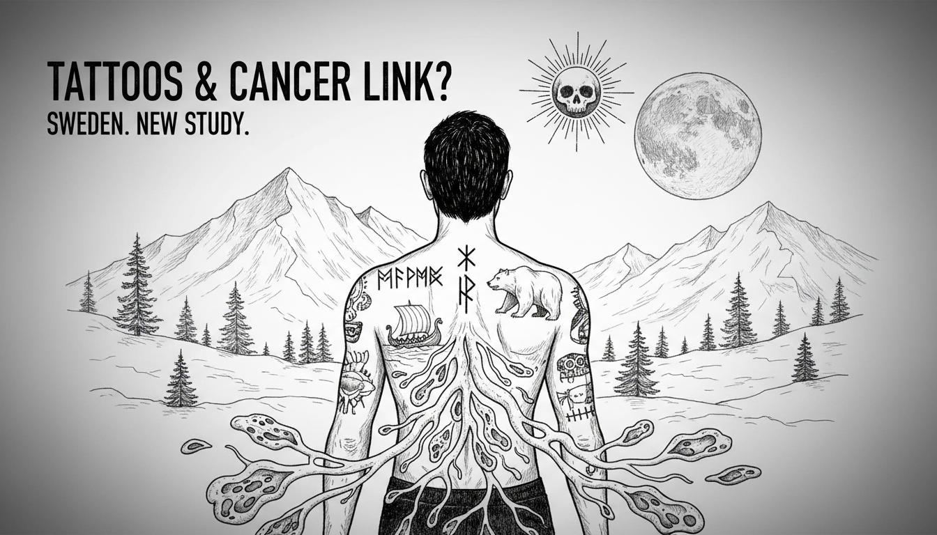 New Study Links Tattoos to Increased Skin Cancer Risk in Sweden
