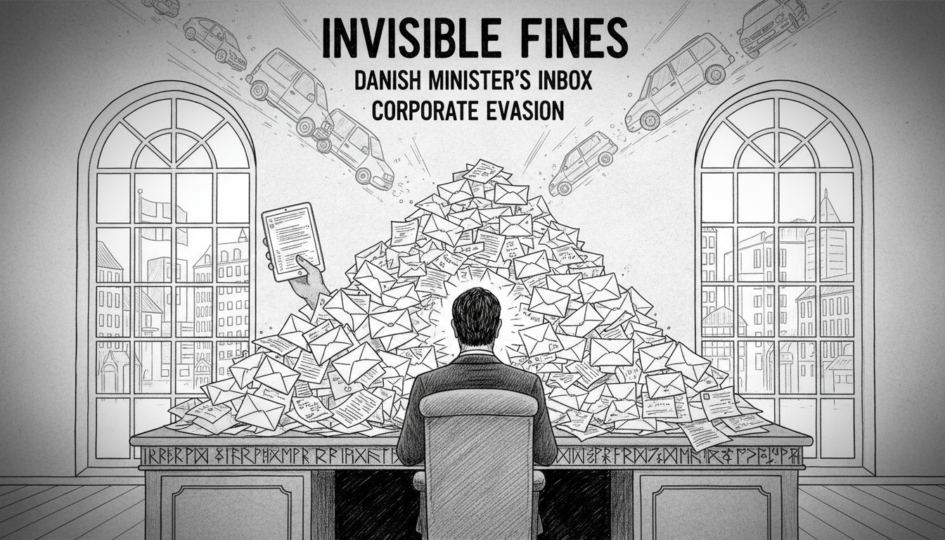 Invisible Parking Fines Flood Danish Minister's Inbox as Companies Evade Rules