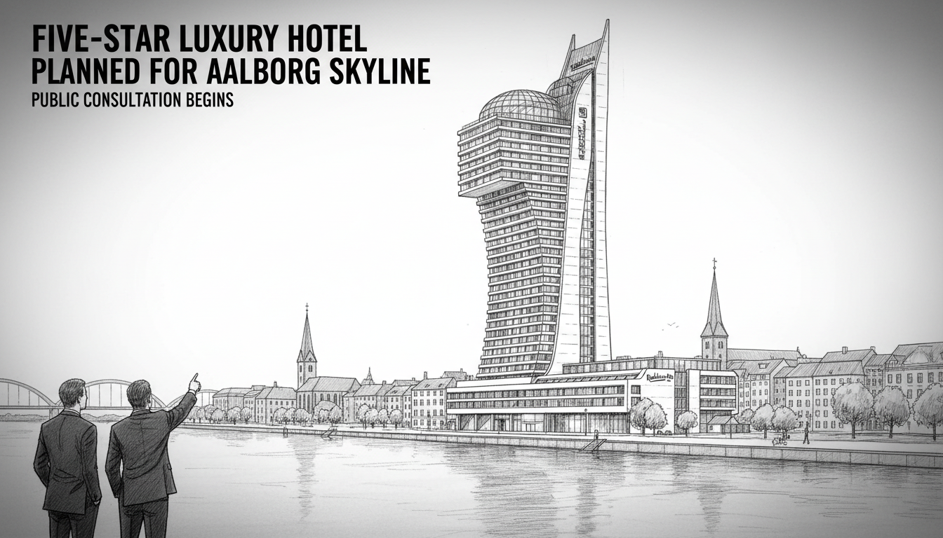 Five-star luxury hotel planned for Aalborg skyline