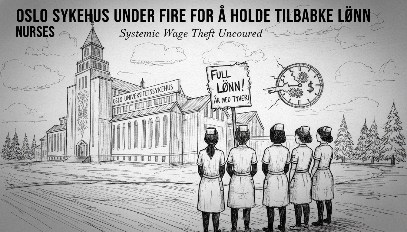 Oslo Hospital Under Fire for Withholding Nurse Wages