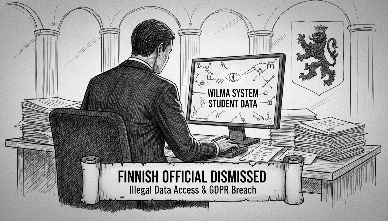 Finnish Municipality Official Dismissed for Illegally Accessing Student Data