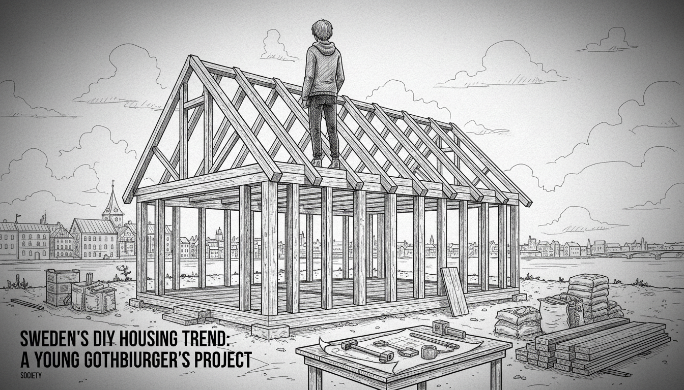 Sweden's DIY Housing Trend: A Young Gothenburger's Project