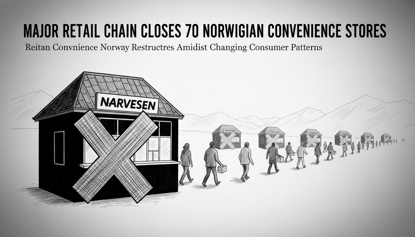 Major Retail Chain Closes 70 Norwegian Convenience Stores