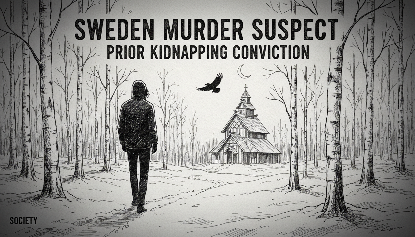 Sweden Murder Suspect Had Prior Kidnapping Conviction