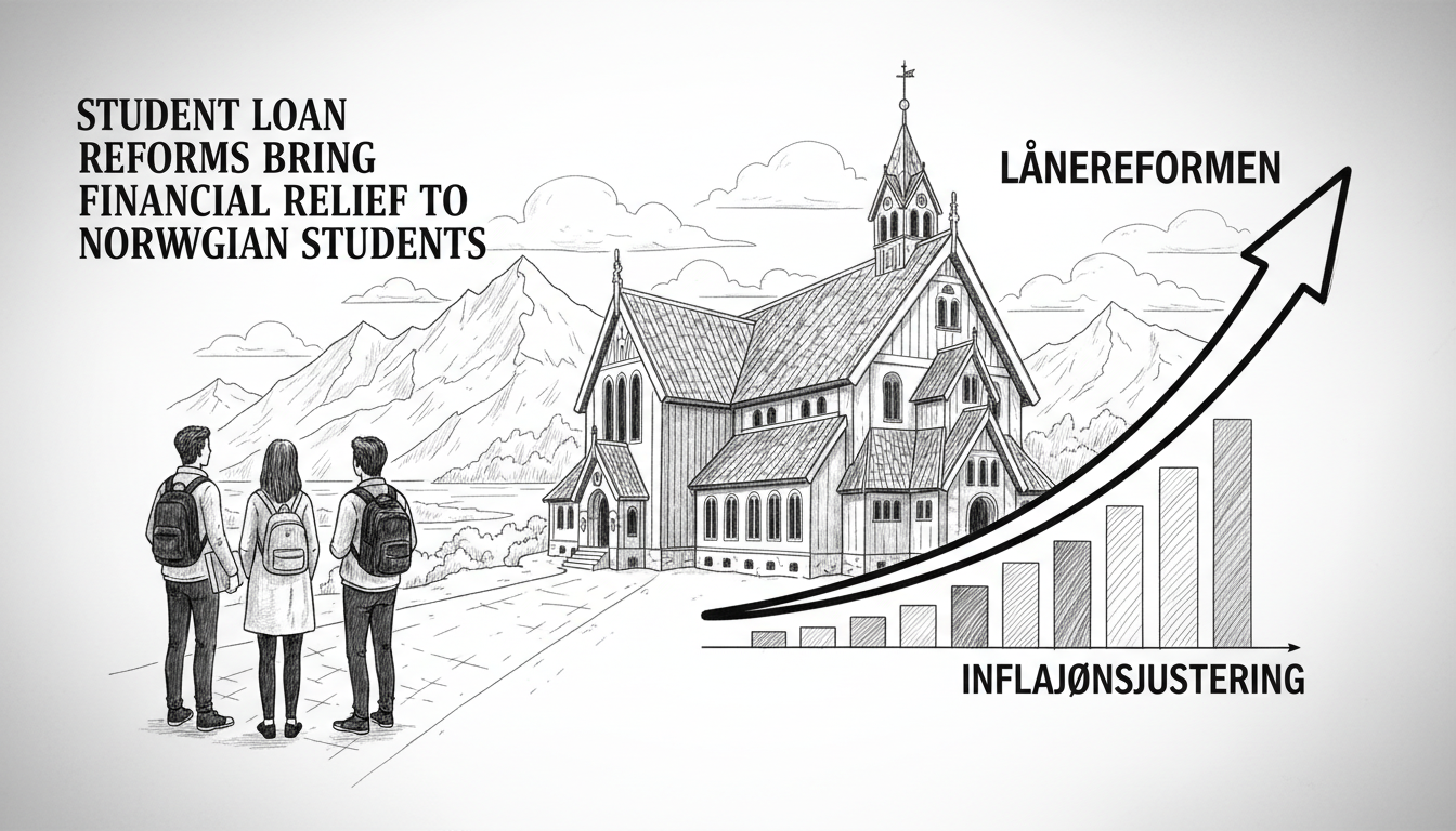 Student Loan Reforms Bring Financial Relief to Norwegian Students