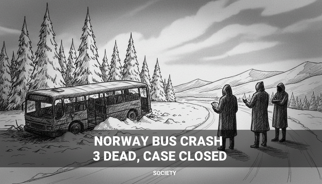 Norway Bus Crash: 3 Dead, Case Closed