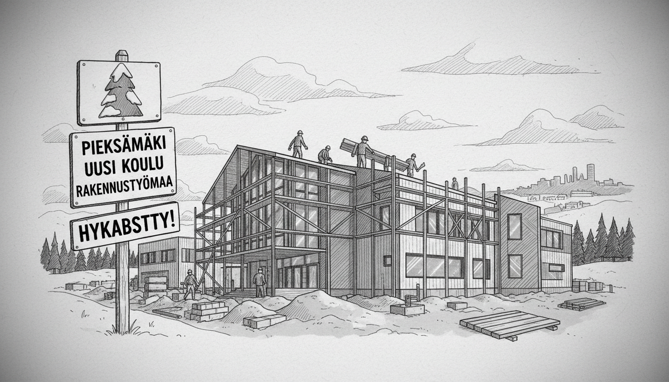 New Primary School Approved for Pieksämäki Construction Site