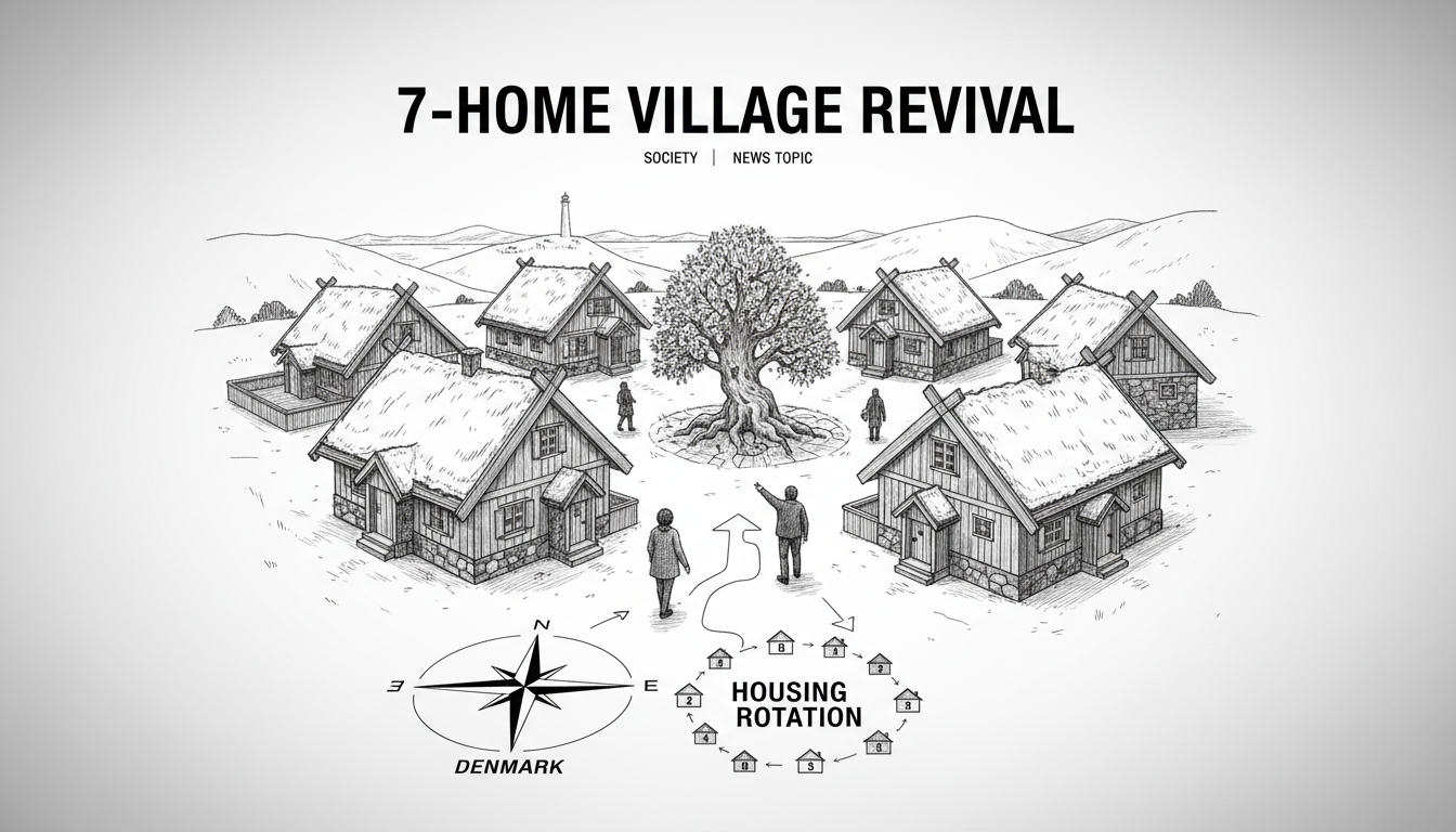 Denmark's Housing Rotation: 7-Home Village Revival