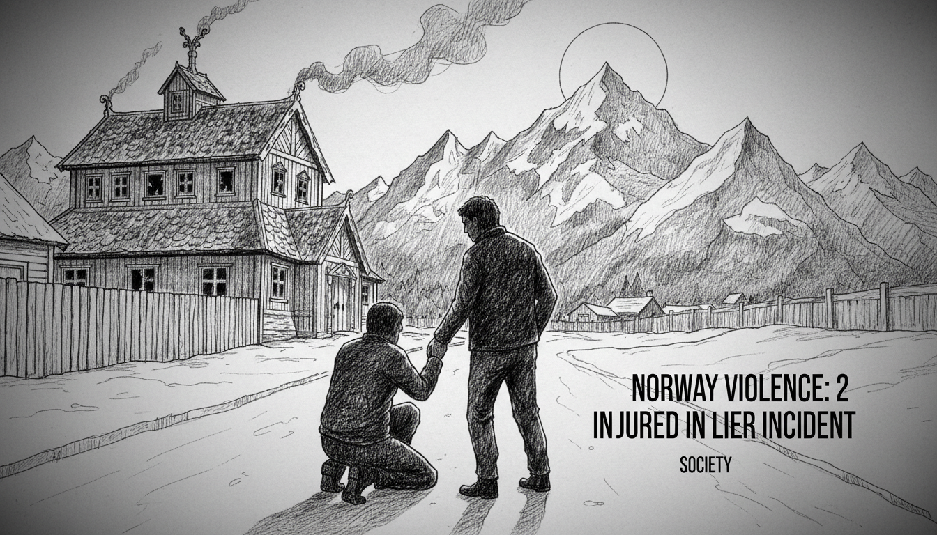 Norway Violence: 2 Injured in Lier Incident