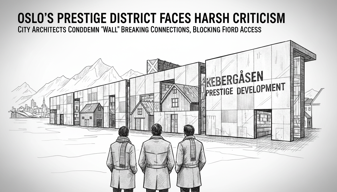 Oslo's Prestige District Faces Harsh Criticism From City's Own Architects
