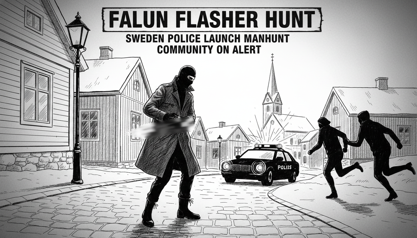 Sweden Police Hunt Falun Flasher: Community Alert