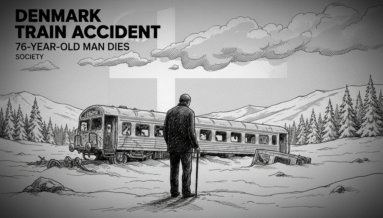 Denmark Train Accident: 76-Year-Old Man Dies