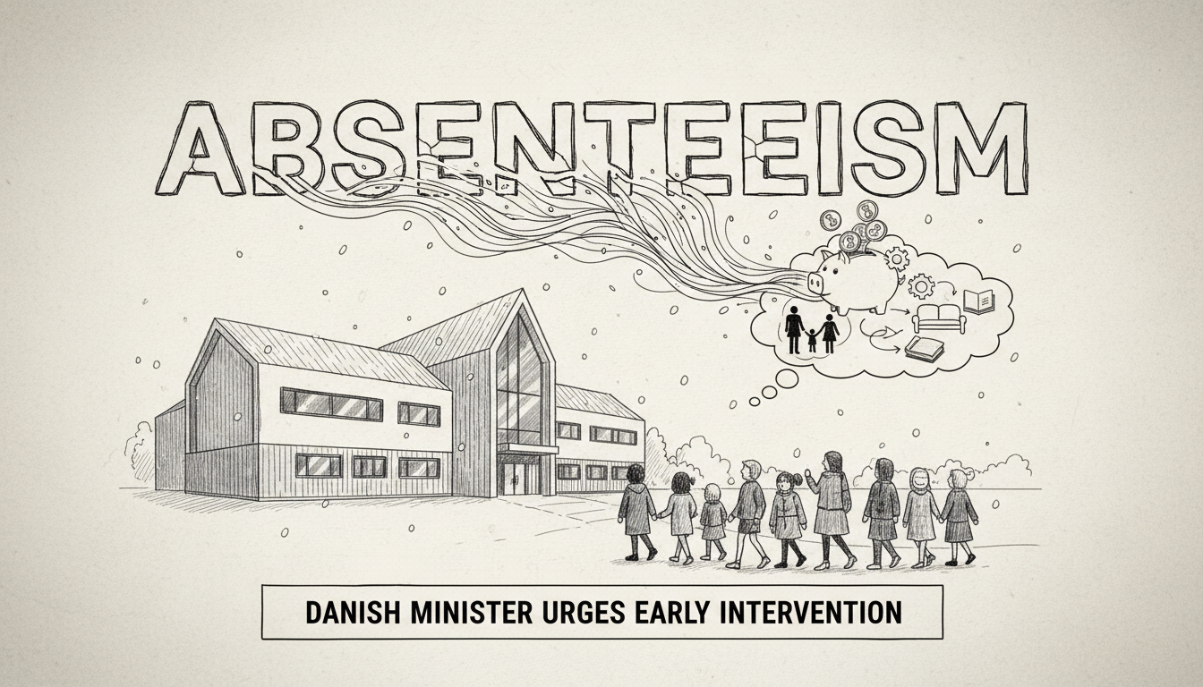 Danish Minister Calls for Early Intervention on School Absenteeism
