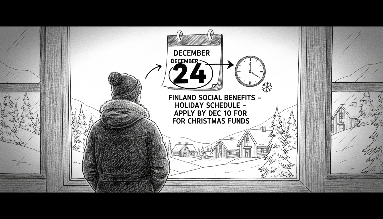 Finland Adjusts Social Benefit Schedules Ahead of Holiday Period