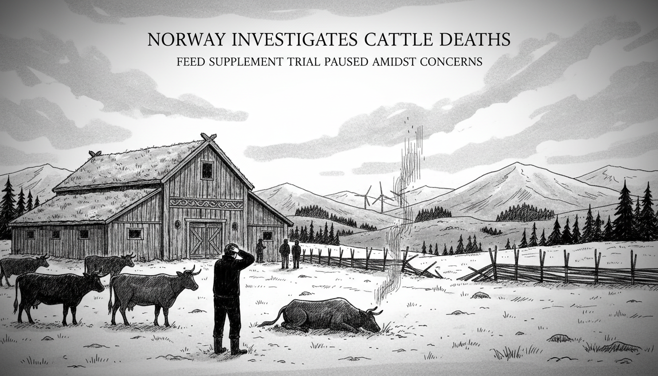 Norway Investigates Cattle Deaths After Feed Supplement Trial Pause