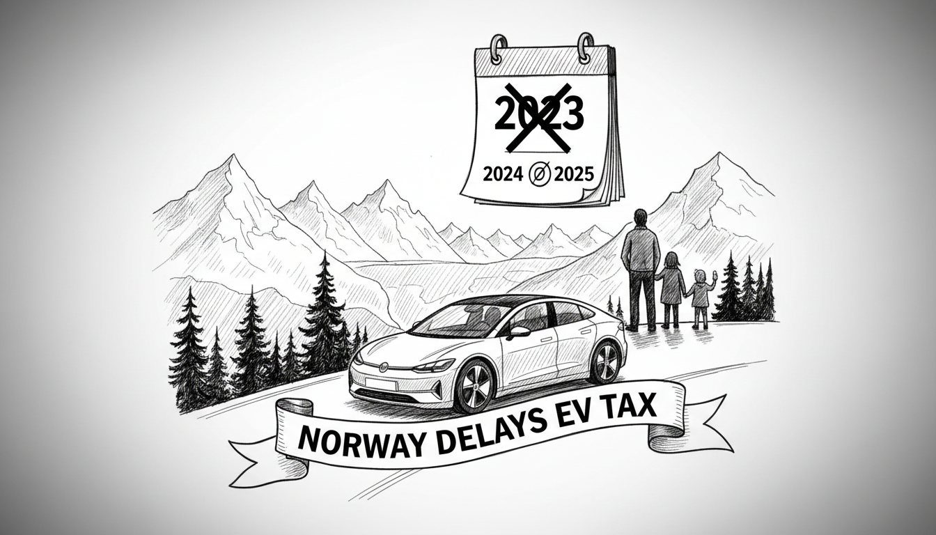 Norway Delays Full VAT on Electric Cars in Budget Deal