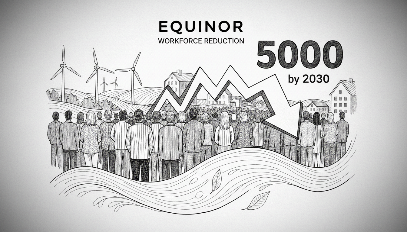 Equinor Announces Workforce Reduction of Up to 5000 Positions