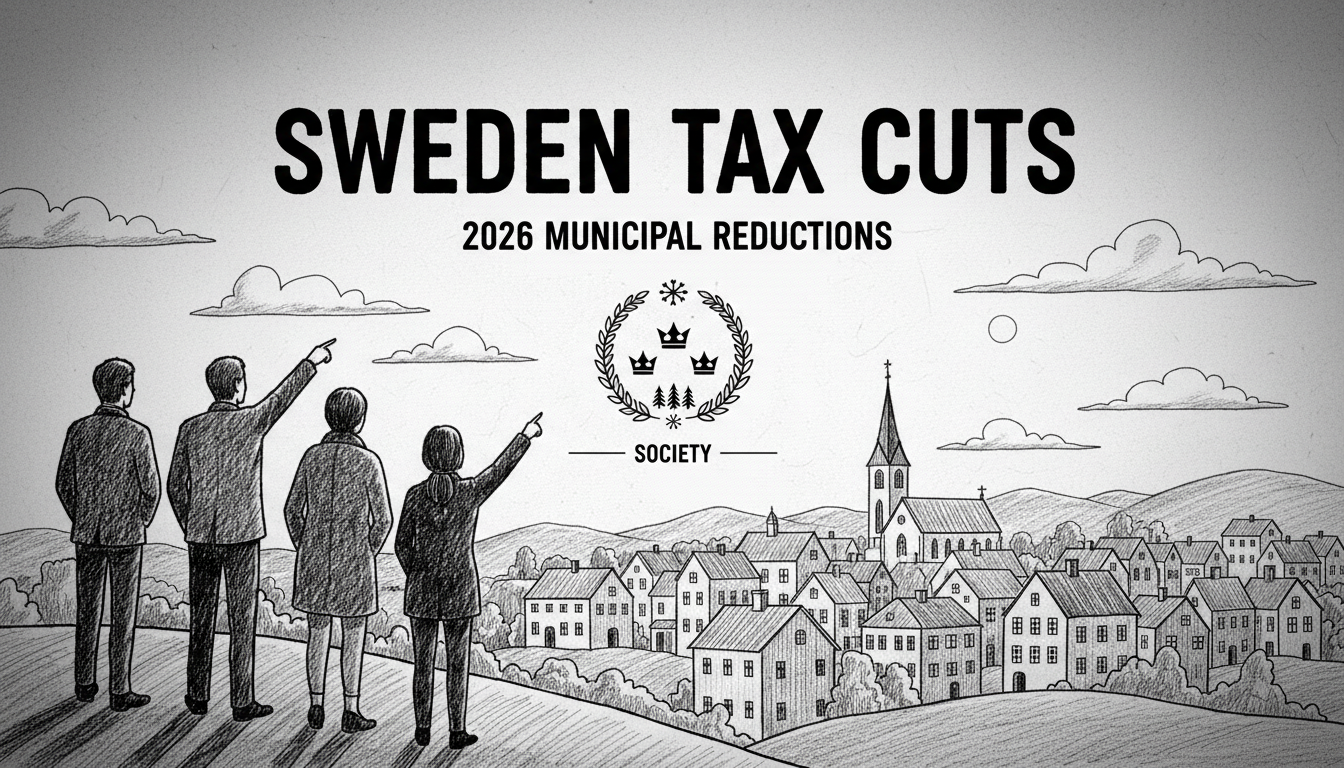 Sweden Tax Cuts: 2026 Municipal Reductions