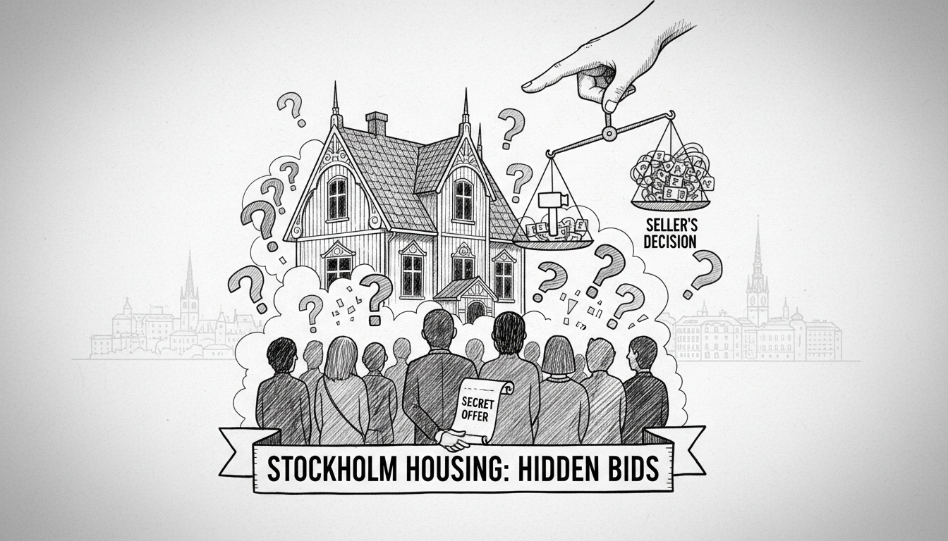 Hidden Bids Common in Stockholm Housing Market