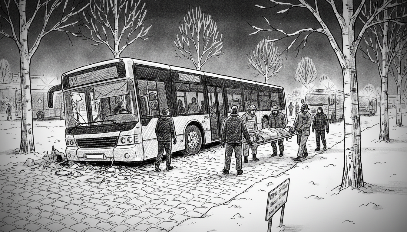 Sweden Bus Crash: 16 Injured in Stockholm Accident