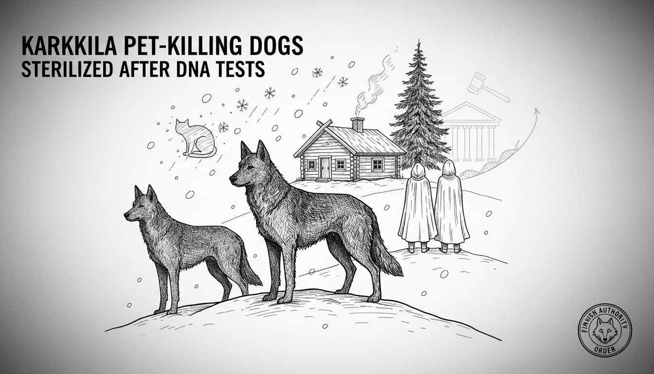Karkkila Pet-Killing Dogs Ordered Sterilized After DNA Tests