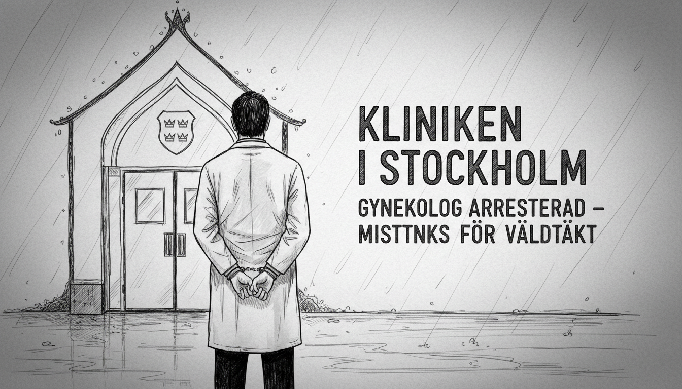 Gynecologist Arrested on Suspicion of Clinic Rape in Stockholm