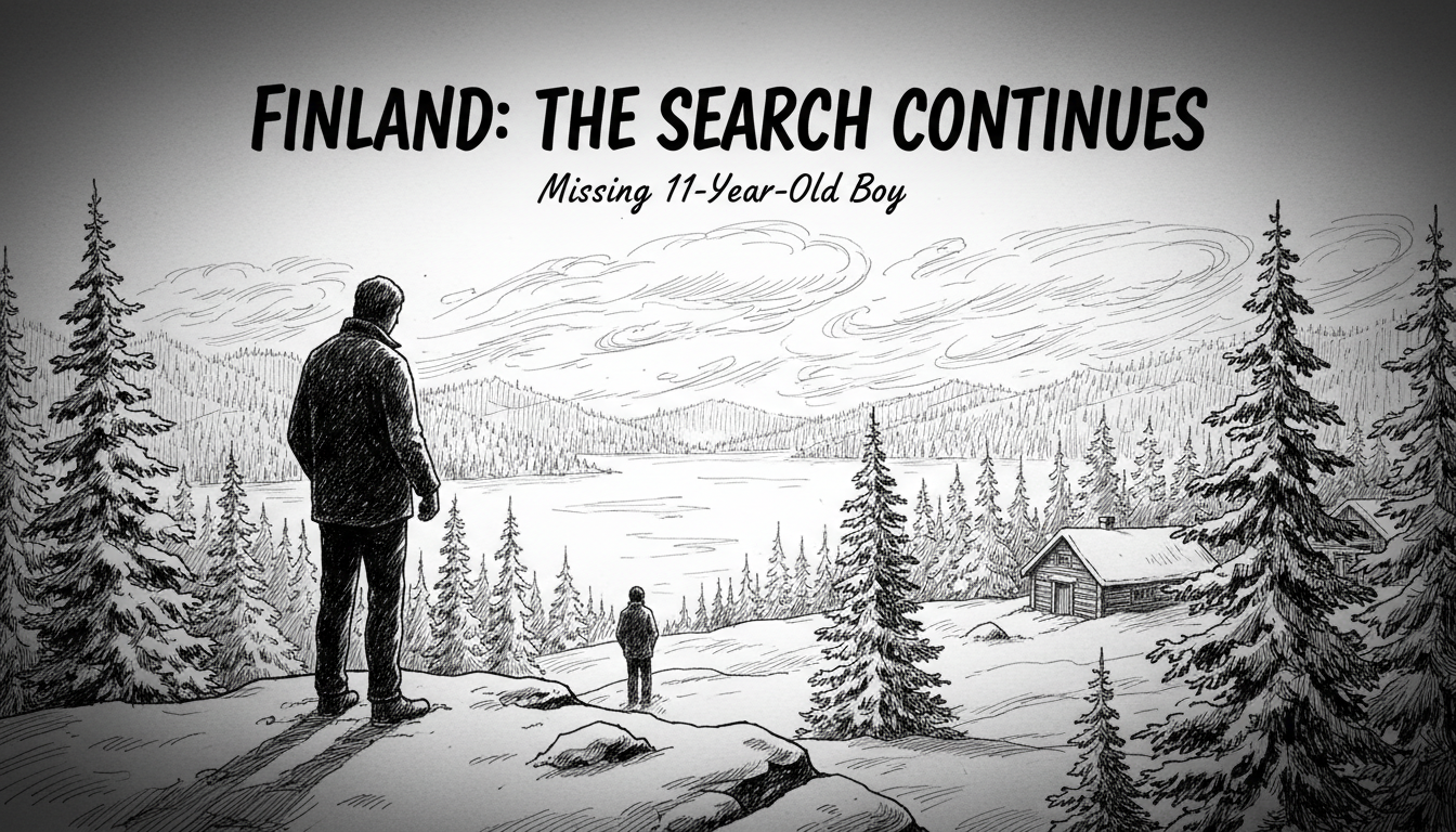 Finland Searches for Missing 11-Year-Old Boy