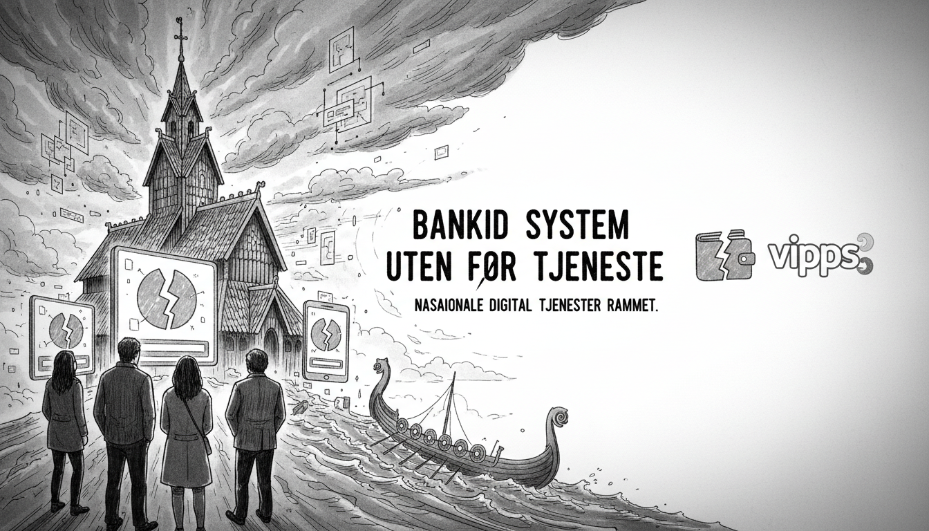 BankID Service Disruption Affects Norwegian Digital Services