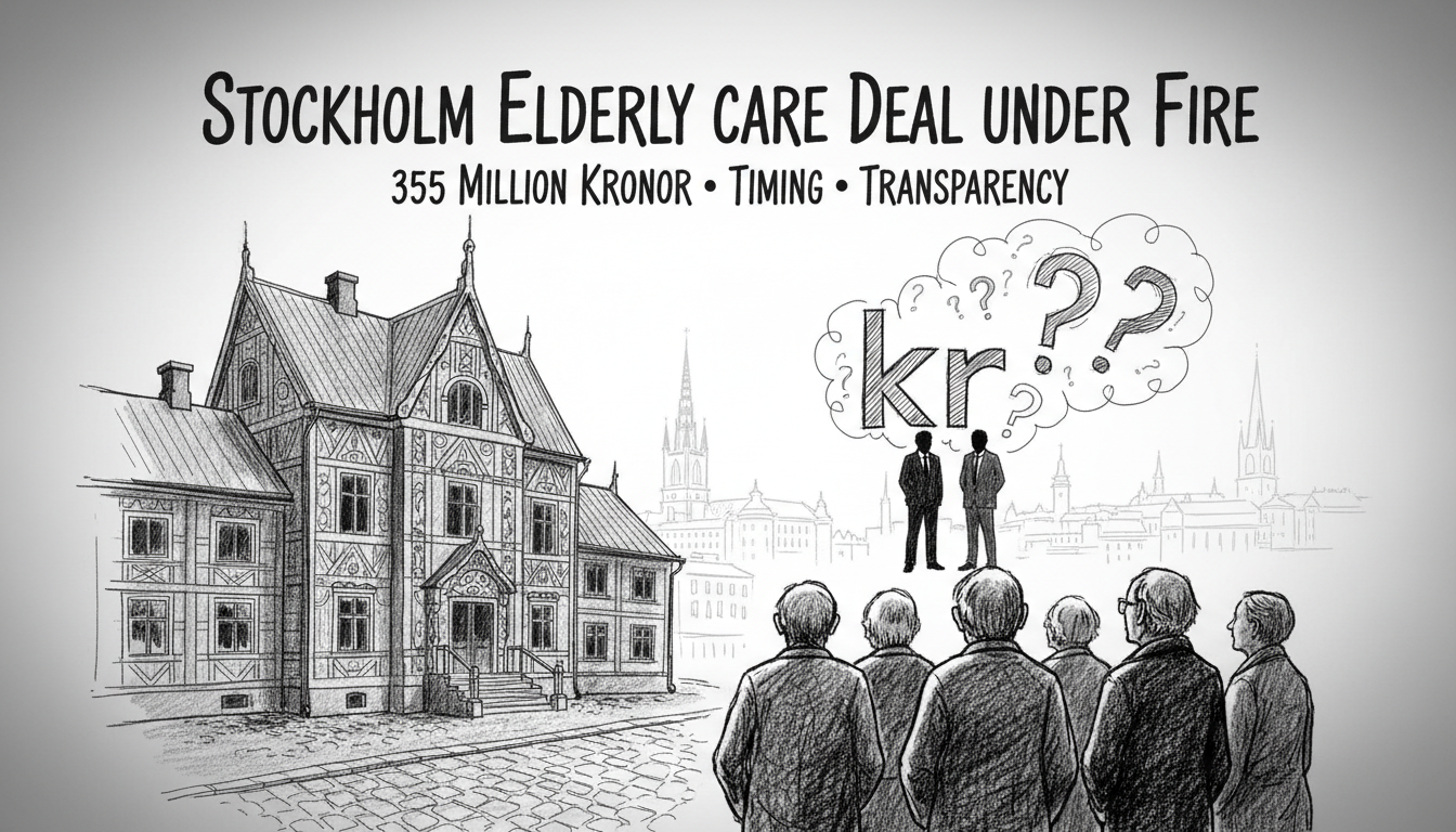 Stockholm Elderly Care Property Deal Faces Public Criticism