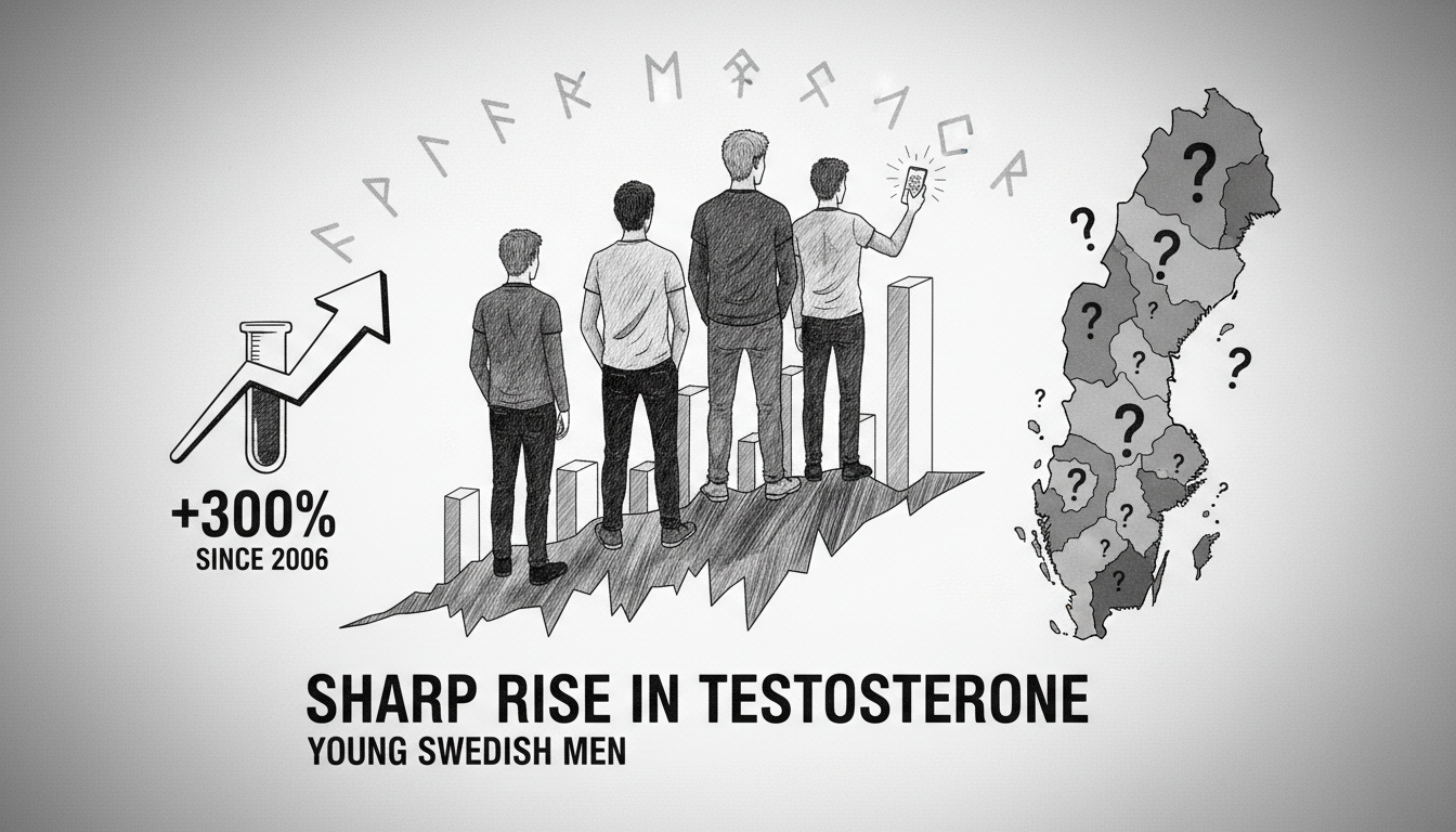 Sharp Rise in Prescription Testosterone Among Young Swedish Men