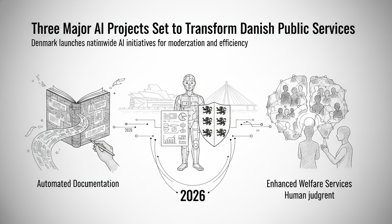 Three Major AI Projects Set to Transform Danish Public Services