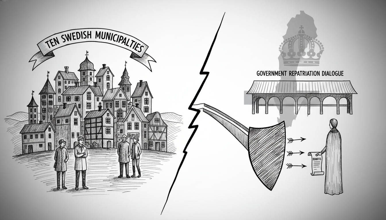 Ten Swedish Municipalities Reject Government Repatriation Dialogue