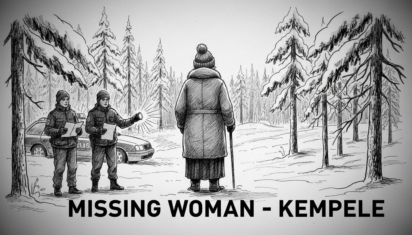 Finnish Police Launch Search for Missing Woman in Kempele