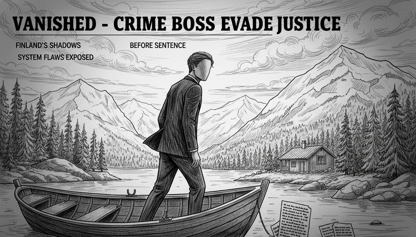 Convicted Crime Boss Disappears Before Prison Sentence in Finland